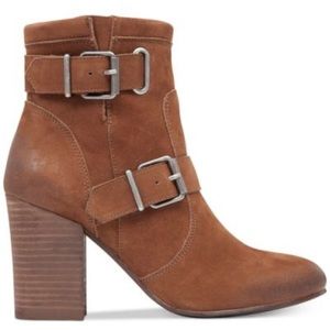 Vince Camuto Tan suede Bootie